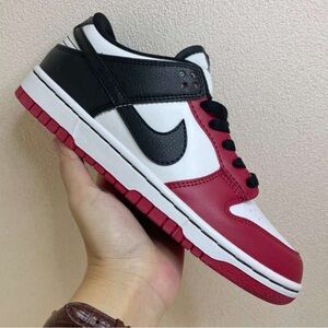 Nike Dunk Low NBA75  (red and black )